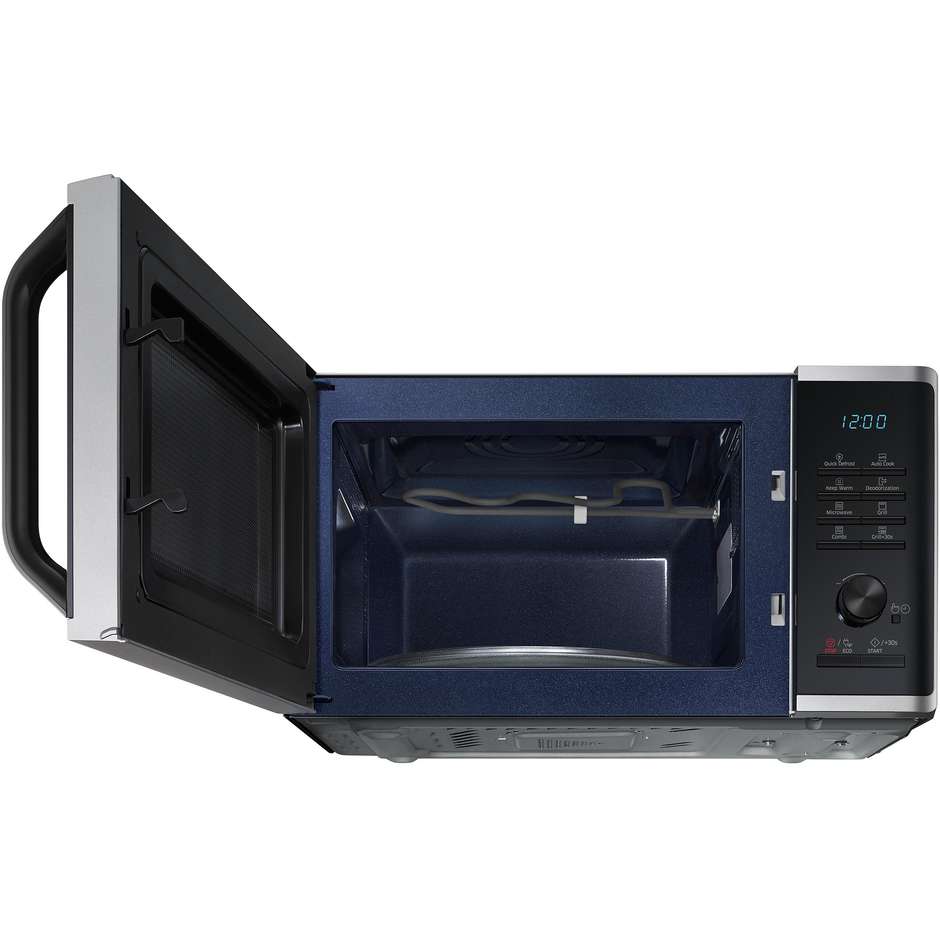 Samsung MG2AK3515AS Forno a Microonde Combinato con Grill 1000 W Cavità 23 L 1250 W Nero, Argento