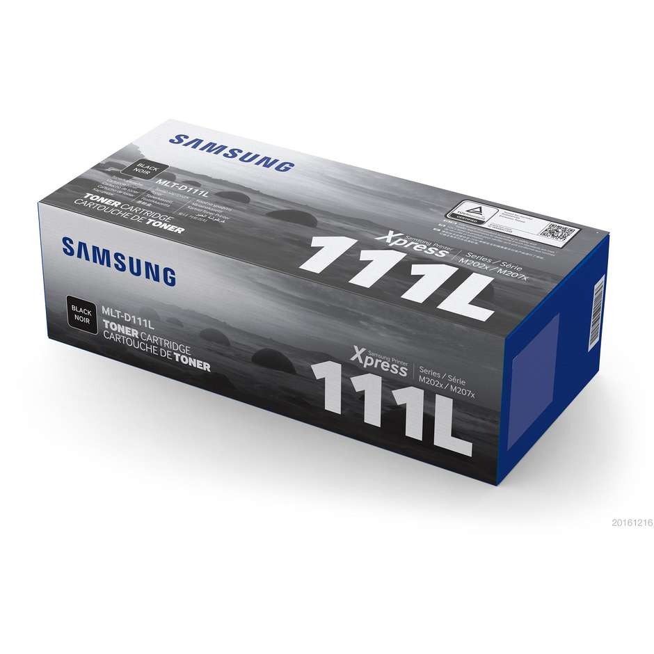 Samsung MLT-D111L/ELS Toner colore nero per stampante laser 1200 pagine