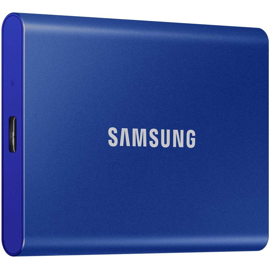 Samsung MU-PC2T0H Portable SSD T7 Memoria 2 TB USB tipo-C 3.2 Gen 2 (3.1 Gen 2) Colore Blu