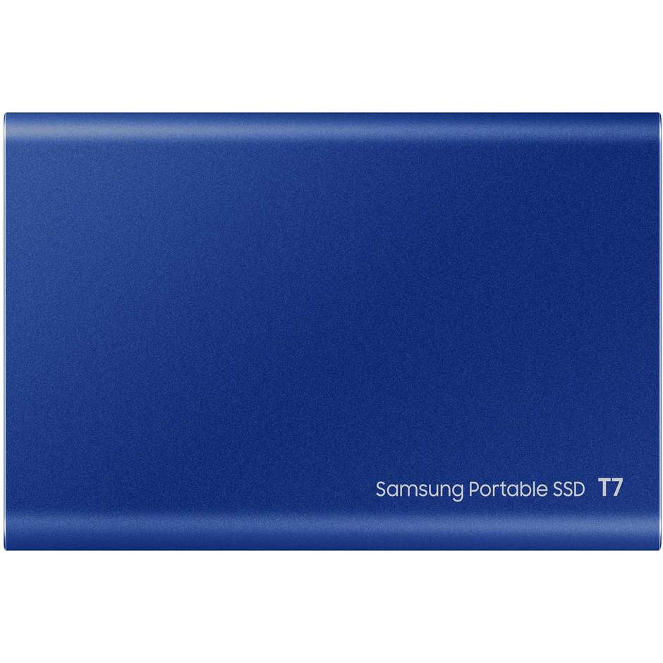 Samsung MU-PC2T0H Portable SSD T7 Memoria 2 TB USB tipo-C 3.2 Gen 2 (3.1 Gen 2) Colore Blu