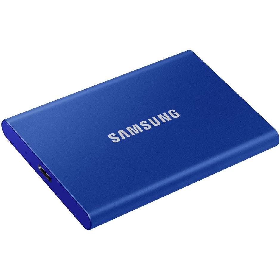 Samsung MU-PC2T0H Portable SSD T7 Memoria 2 TB USB tipo-C 3.2 Gen 2 (3.1 Gen 2) Colore Blu