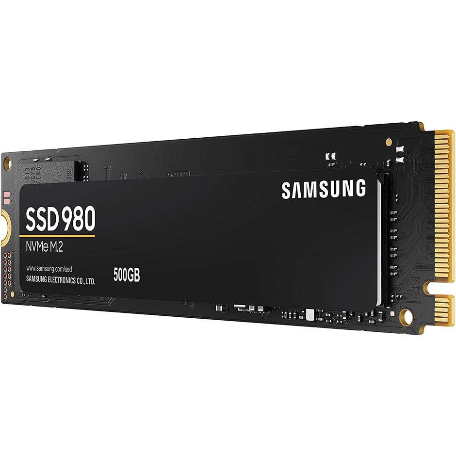 Samsung MZ-V8V500BW 980 NVMe M.2 SSD interna 500 GB PCI Express 3.0 V-NAND