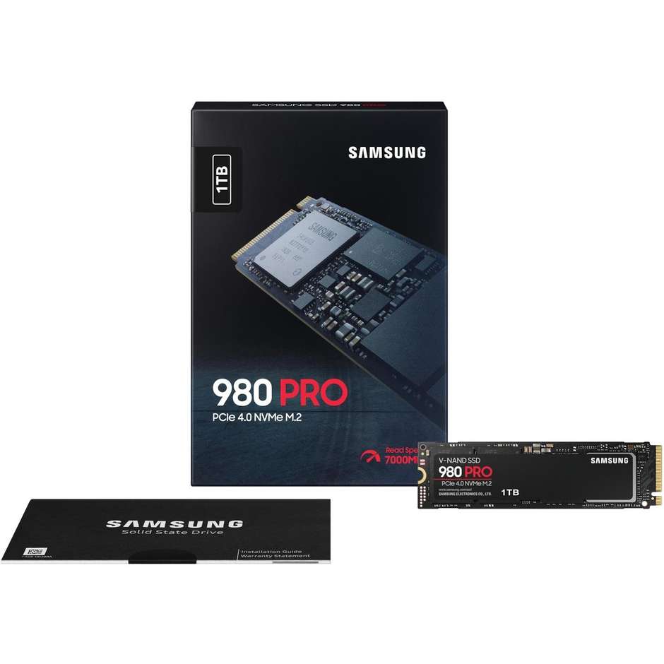 Samsung MZV8P1T0BW SSD Interno 1 Tb compatibile con PS5 colore nero