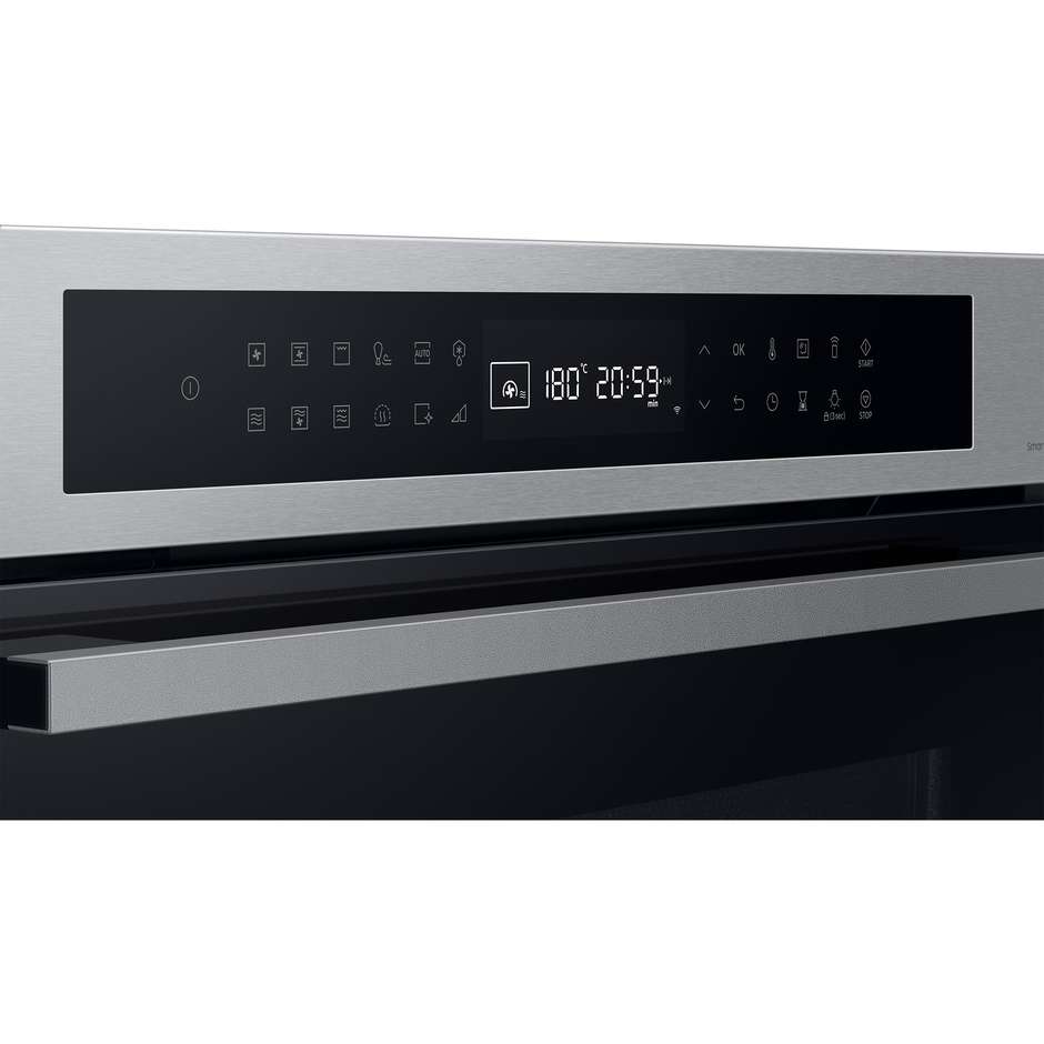 SAMSUNG NQ5B4363EBS Forno a Microonde da Incasso Digitale 50 L Potenza 1600 W Acciaio Inox