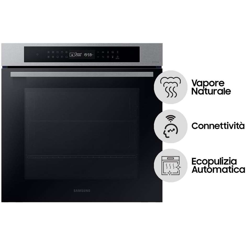 SAMSUNG NV7B4040VBS Forno da Incasso Multifunzione 76 L Classe A+ Multilivello Acciaio Inox