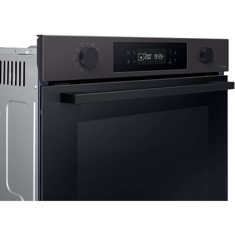 Samsung NV7B4140VBB Serie 4 Forno Elettrico da Incasso 76 Litri Vapore Catalitico Wi-Fi SmartThings Classe A+ Total Black
