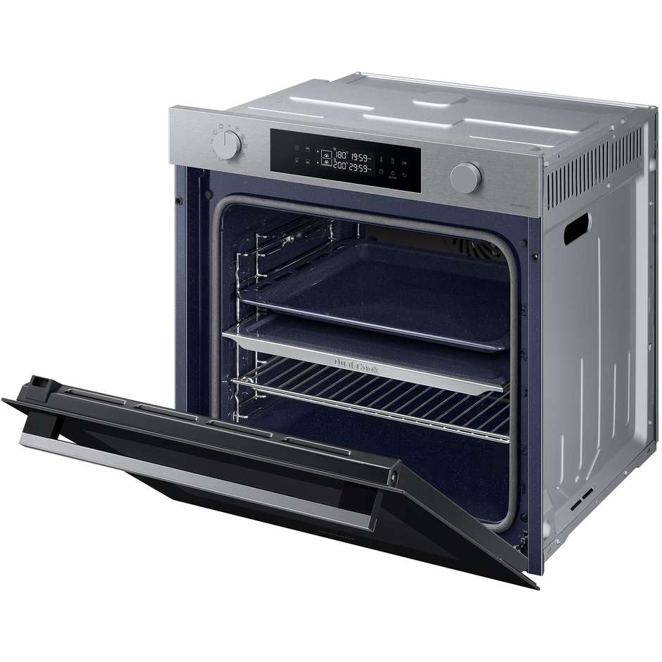SAMSUNG NV7B44403BS Forno da Incasso Multifunzione 76 L Classe A+ Idrolitico Vapor Clean Acciaio Inox