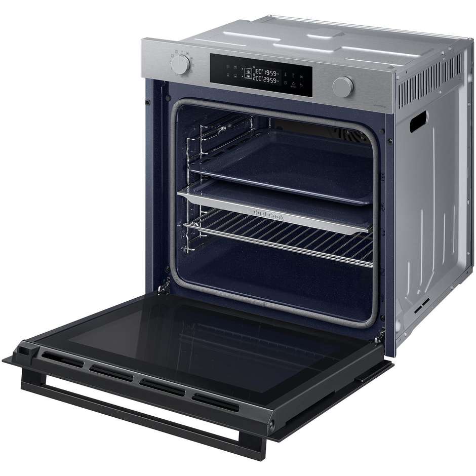 SAMSUNG NV7B44403BS Forno da Incasso Multifunzione 76 L Classe A+ Idrolitico Vapor Clean Acciaio Inox