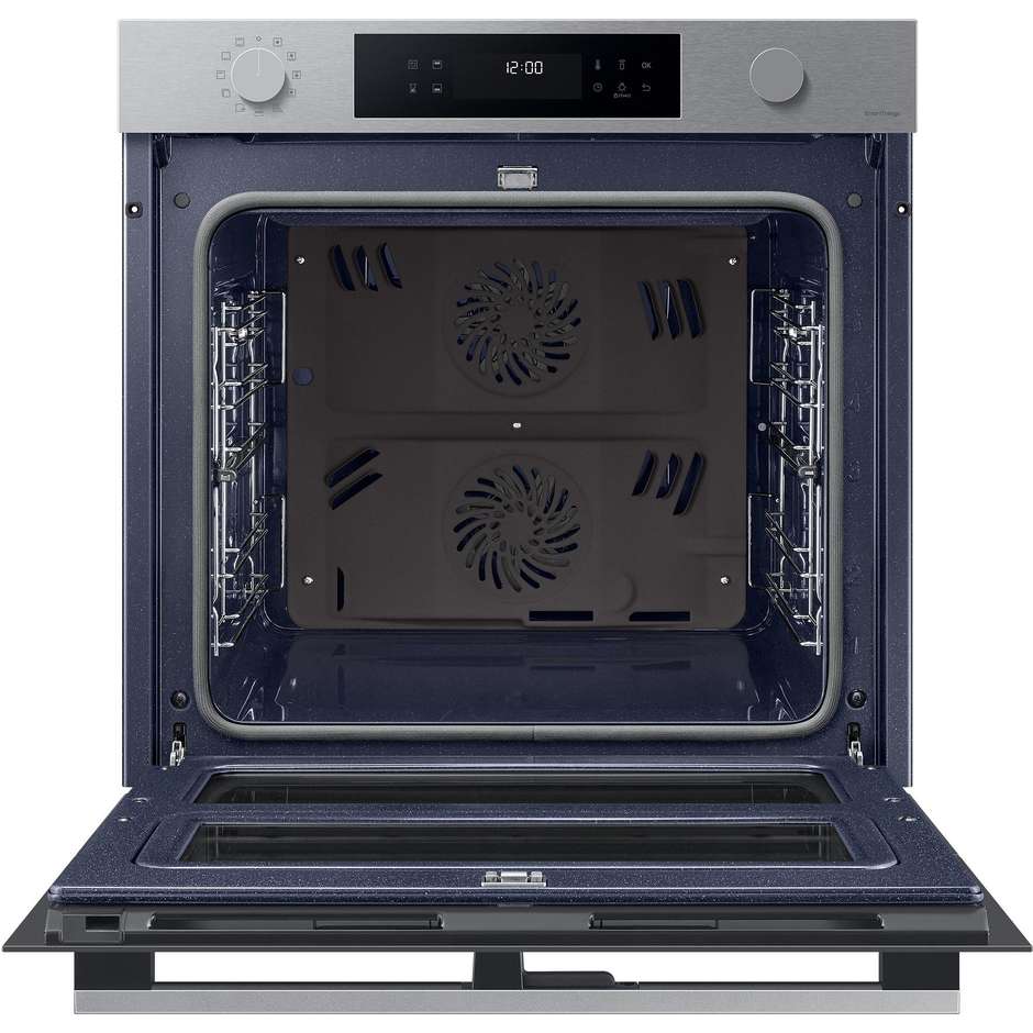 SAMSUNG NV7B45403BS Forno da Incasso Multifunzione 76 L Classe A+ Idrolitico Vapor Clean Acciaio Inox
