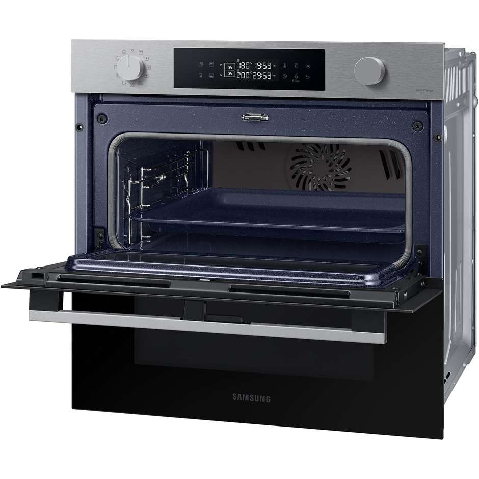 SAMSUNG NV7B45403BS Forno da Incasso Multifunzione 76 L Classe A+ Idrolitico Vapor Clean Acciaio Inox