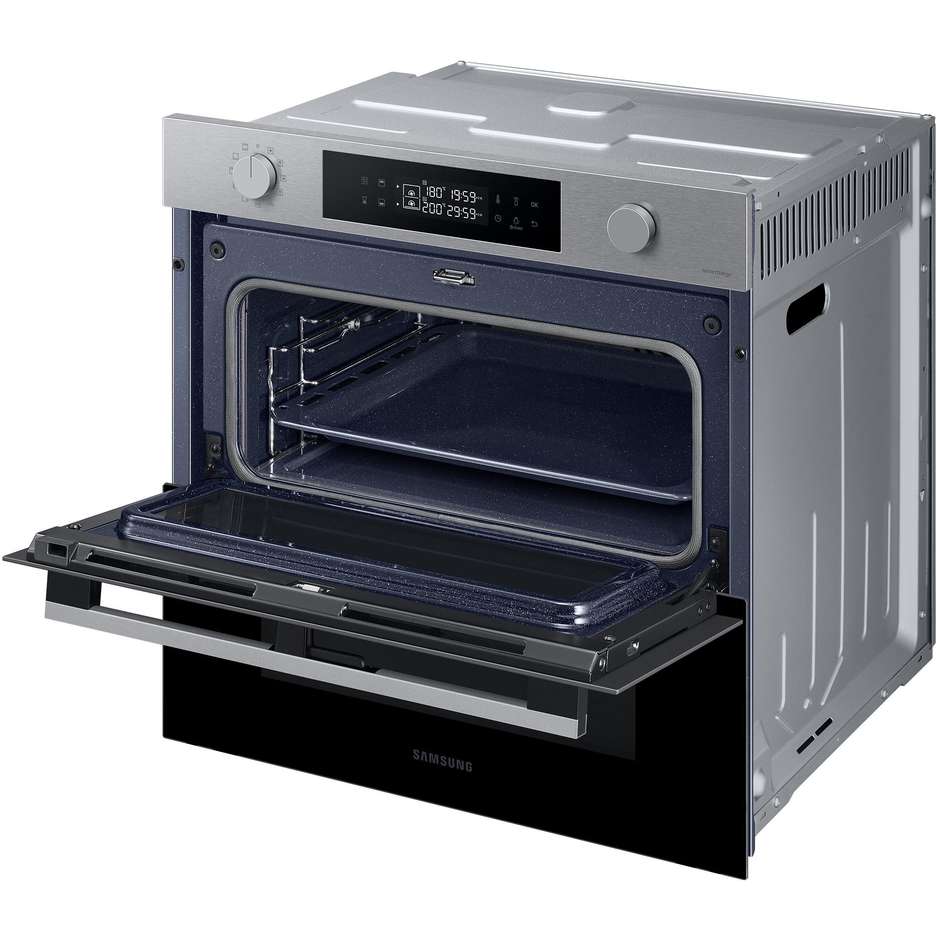 SAMSUNG NV7B45403BS Forno da Incasso Multifunzione 76 L Classe A+ Idrolitico Vapor Clean Acciaio Inox