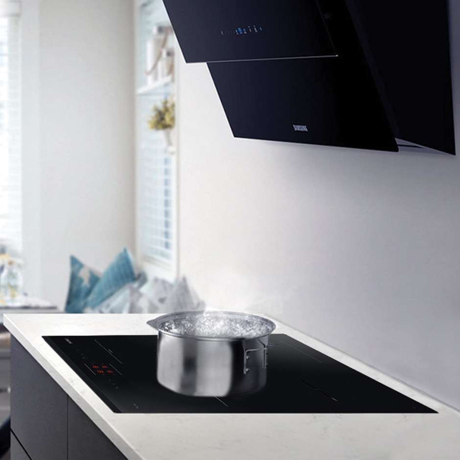 SAMSUNG NZ64B5045GK Piano Cottura a Induzione 60 cm 4 Zone Touch Control Nero