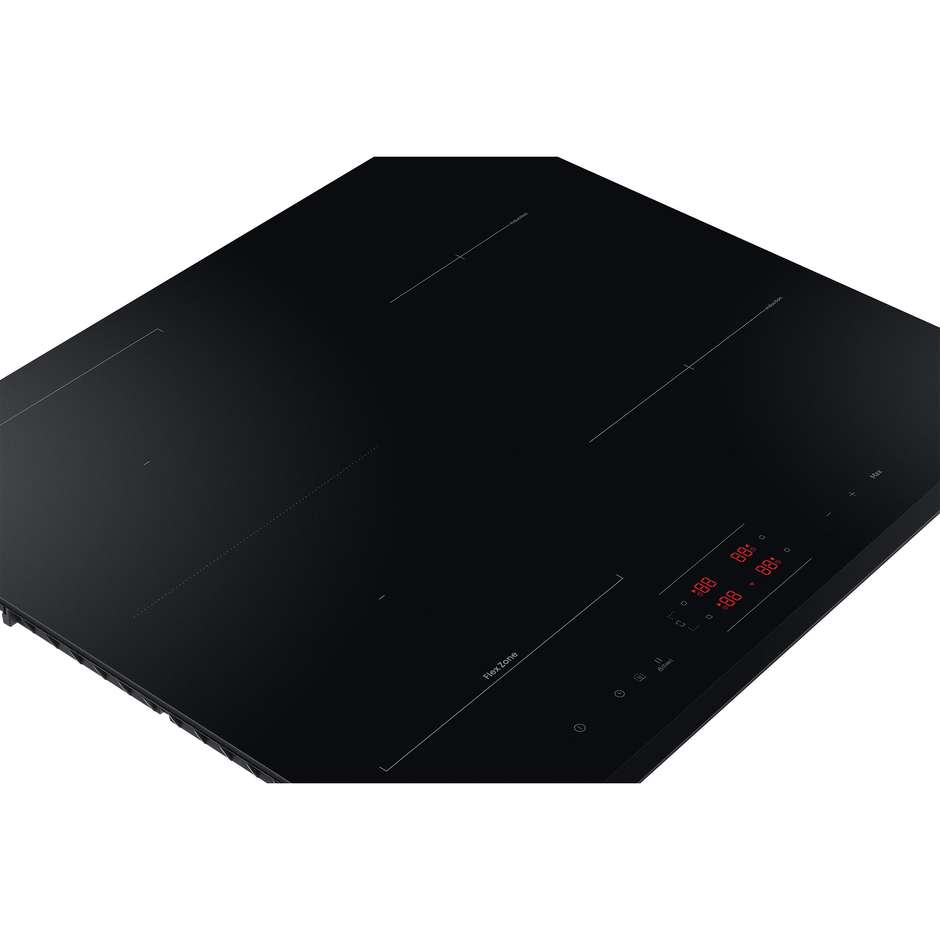 SAMSUNG NZ64B5045GK Piano Cottura a Induzione 60 cm 4 Zone Touch Control Nero