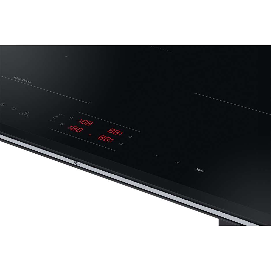 SAMSUNG NZ64B5045GK Piano Cottura a Induzione 60 cm 4 Zone Touch Control Nero