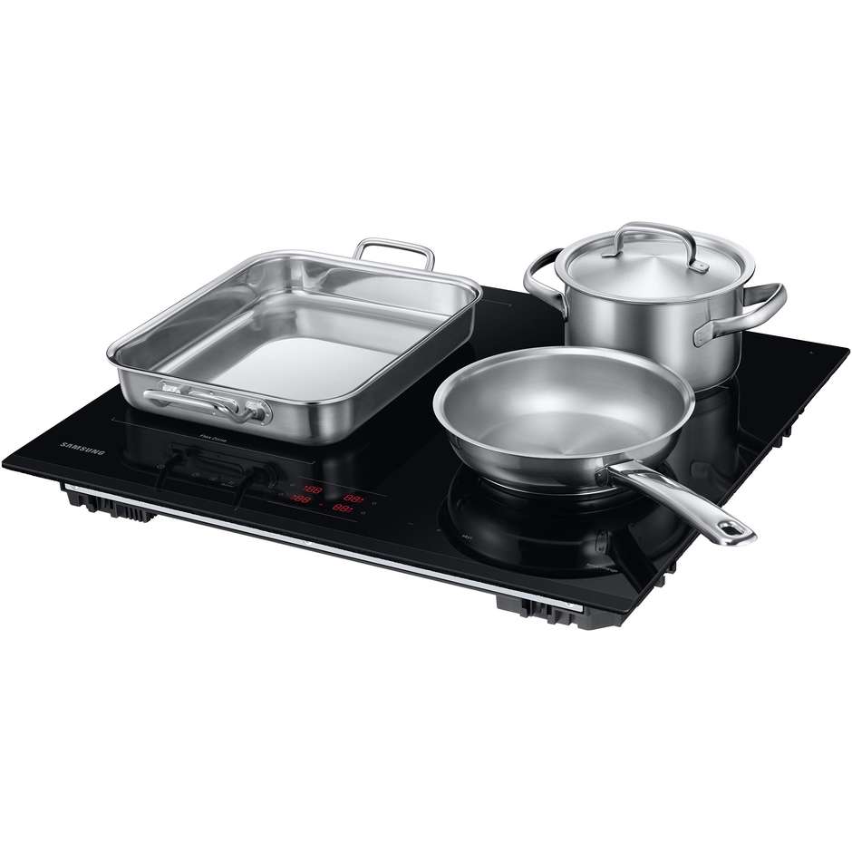 SAMSUNG NZ64B5045GK Piano Cottura a Induzione 60 cm 4 Zone Touch Control Nero