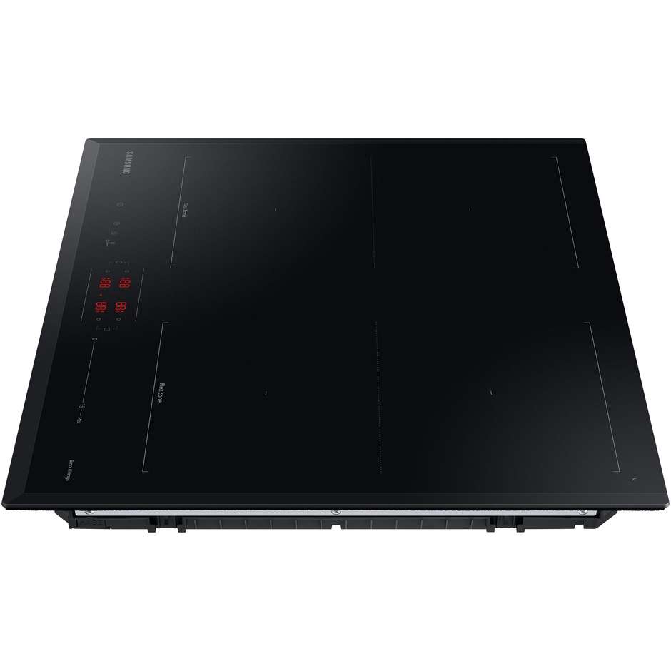 Samsung NZ64B5066K Piano Cottura a Induzione 60 cm Wi-Fi 4 Zone Cottura colore nero