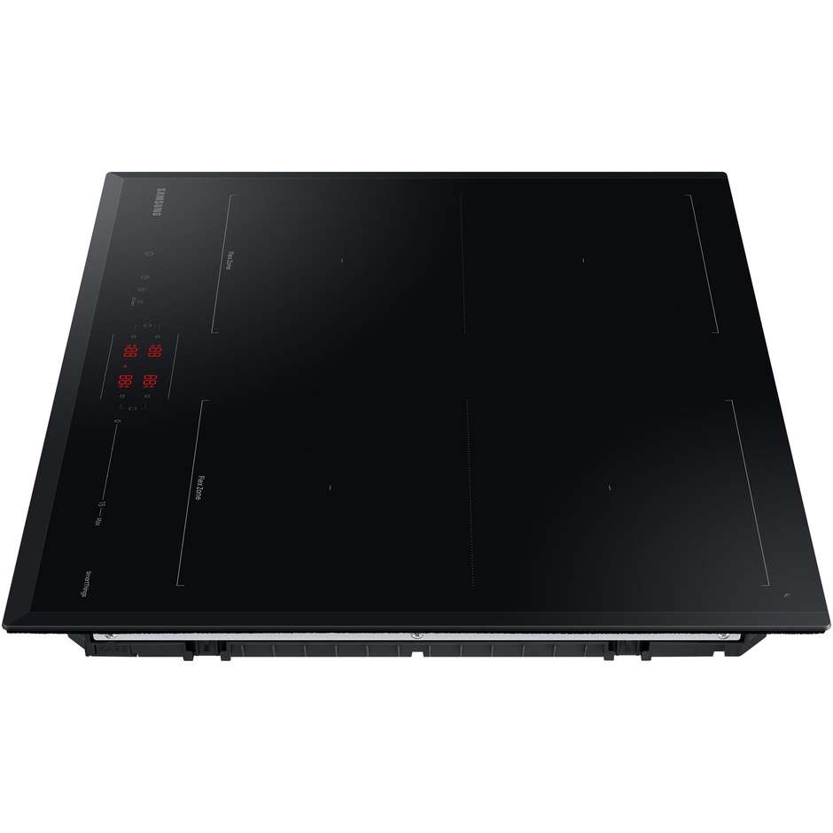 Samsung NZ64B5066KK piano a induzione 60 cm, 4 zone Dual Flex, Wi-Fi
