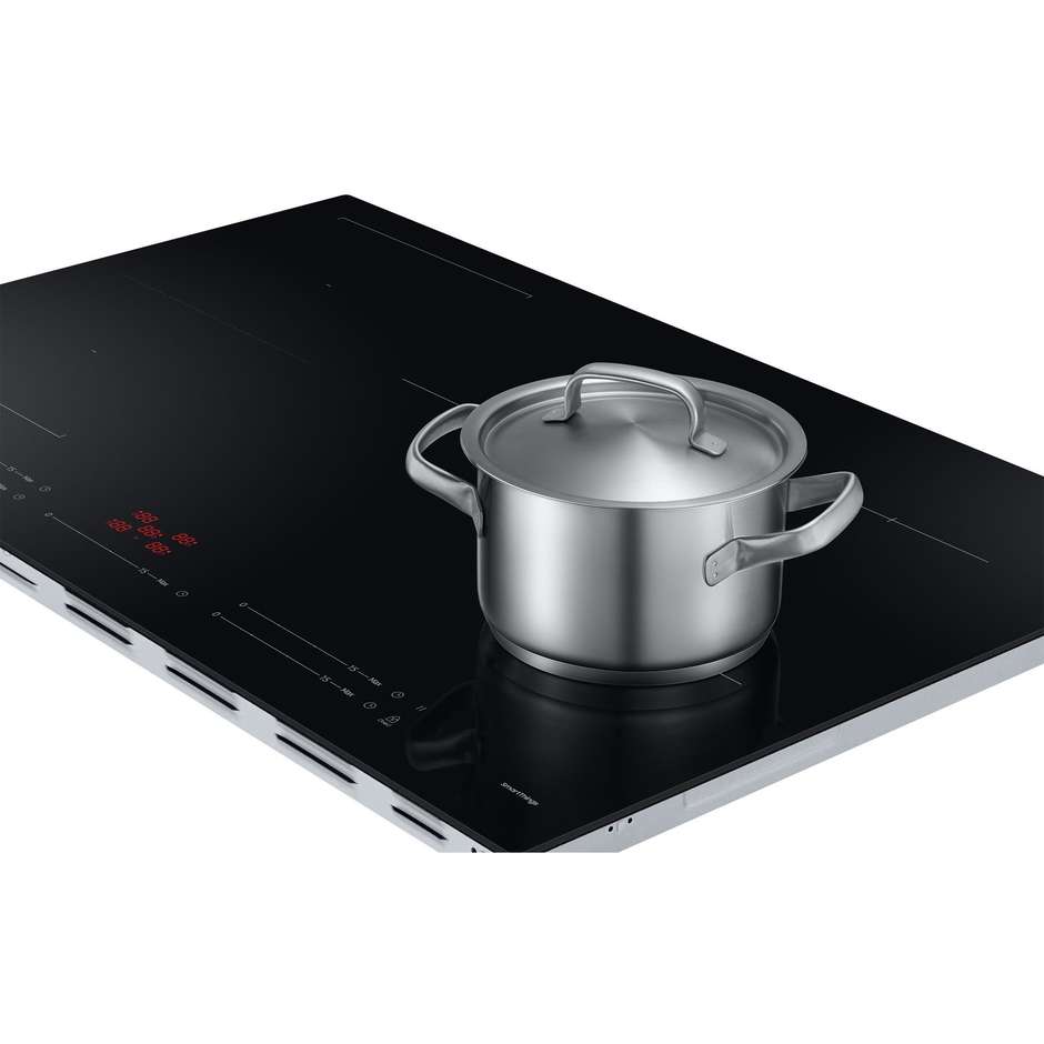 Samsung NZ85C5047FK Piano cottura a induzione 80 cm 5 Fornelli Colore Nero