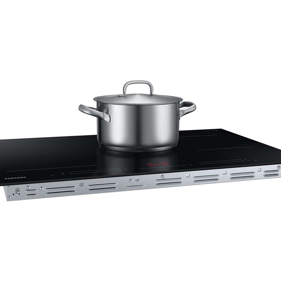 SAMSUNG NZ85C5047FK/U1 Piano Cottura a Induzione 80 cm 5 Zone Touch Control Nero