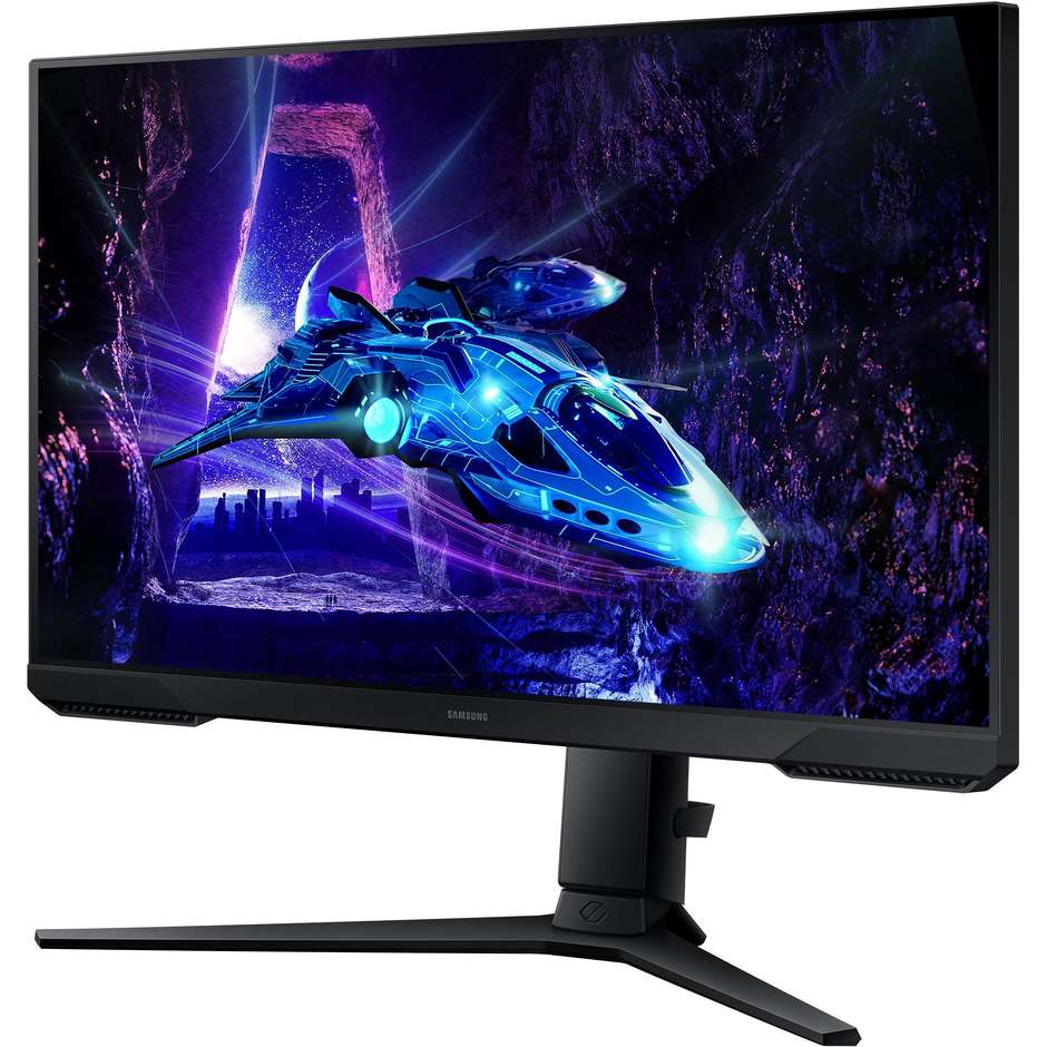 Samsung Odyssey G3 G30D Monitor Gaming 24" Full HD 180Hz 1ms AMD FreeSync Regolabile in Altezza Pivot DisplayPort HDMI Nero (LS24DG300EUXEN)