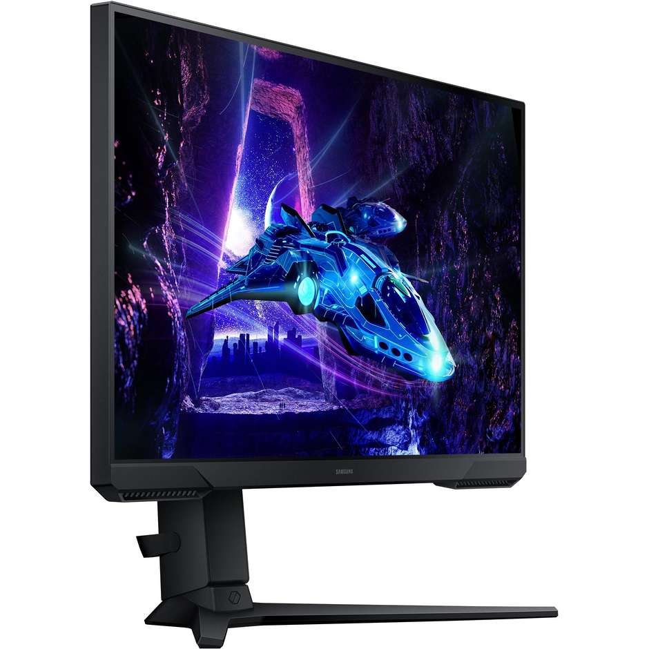 Samsung Odyssey G3 G30D Monitor Gaming 24" Full HD 180Hz 1ms AMD FreeSync Regolabile in Altezza Pivot DisplayPort HDMI Nero (LS24DG300EUXEN)