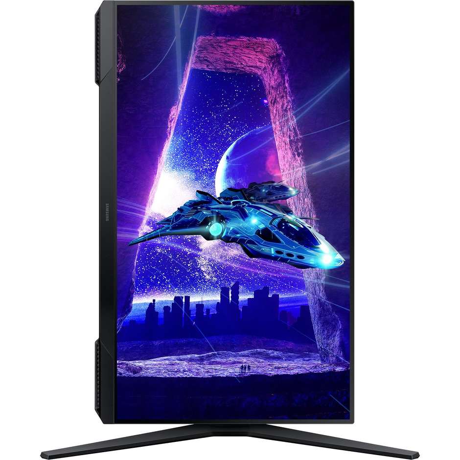 Samsung Odyssey G3 G30D Monitor Gaming 24" Full HD 180Hz 1ms AMD FreeSync Regolabile in Altezza Pivot DisplayPort HDMI Nero (LS24DG300EUXEN)