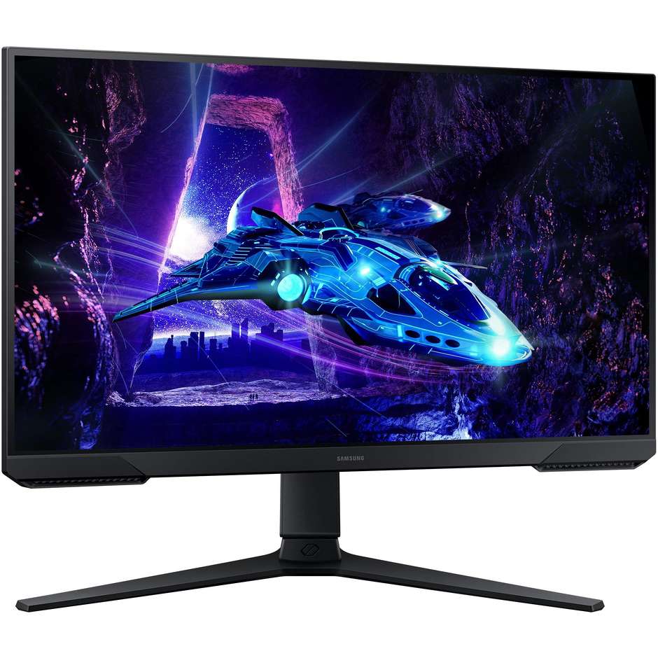 Samsung Odyssey G3 G30D Monitor Gaming 24" Full HD 180Hz 1ms AMD FreeSync Regolabile in Altezza Pivot DisplayPort HDMI Nero (LS24DG300EUXEN)