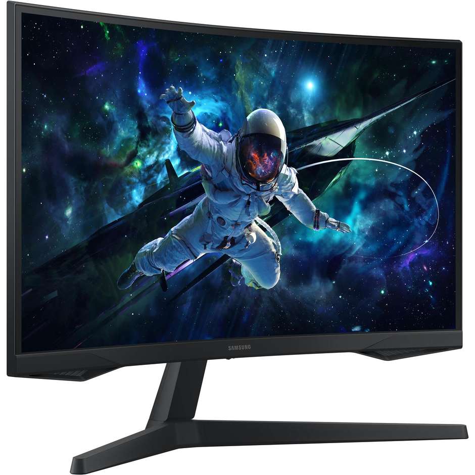 Samsung Odyssey G5 G55C 27" (LS27CG552EUXEN) Monitor Gaming Curvo QHD 165Hz 1ms 1000R HDR10 Nero