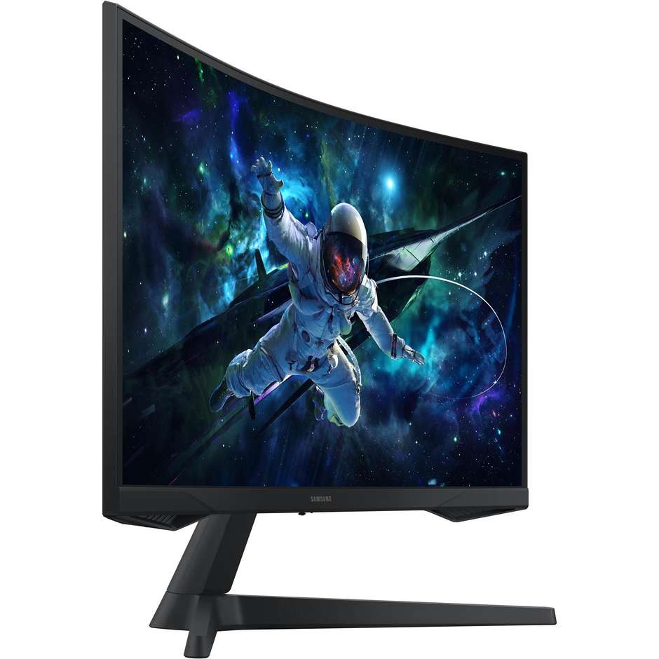 Samsung Odyssey G5 G55C 27" (LS27CG552EUXEN) Monitor Gaming Curvo QHD 165Hz 1ms 1000R HDR10 Nero