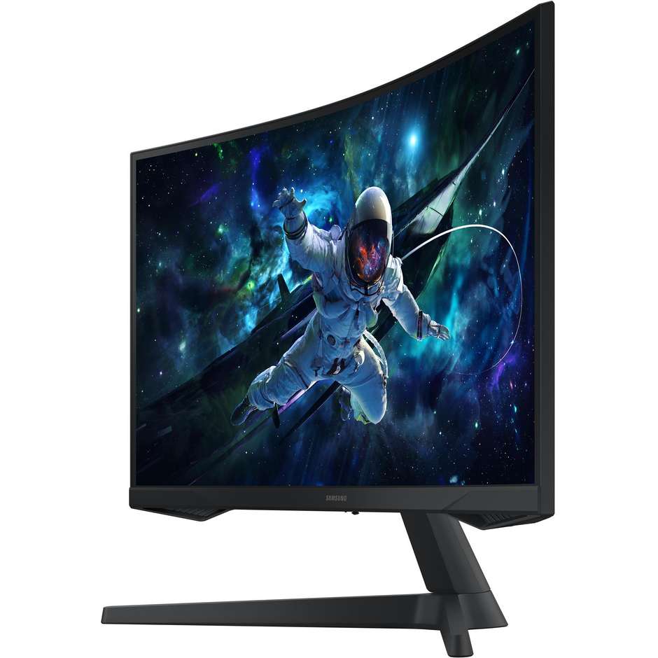 Samsung Odyssey G5 G55C monitor curvo 27 pollici QHD 165 Hz, 1 ms MPRT