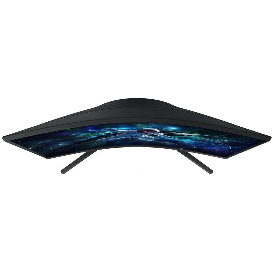 Samsung Odyssey G5 G55C monitor curvo 27 pollici QHD 165 Hz, 1 ms MPRT