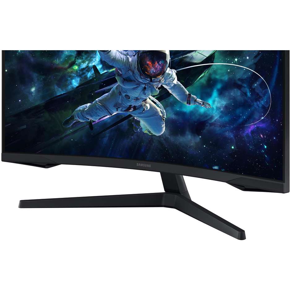 Samsung Odyssey G5 G55C Monitor Gaming 32" QHD Curvo 165Hz Nero