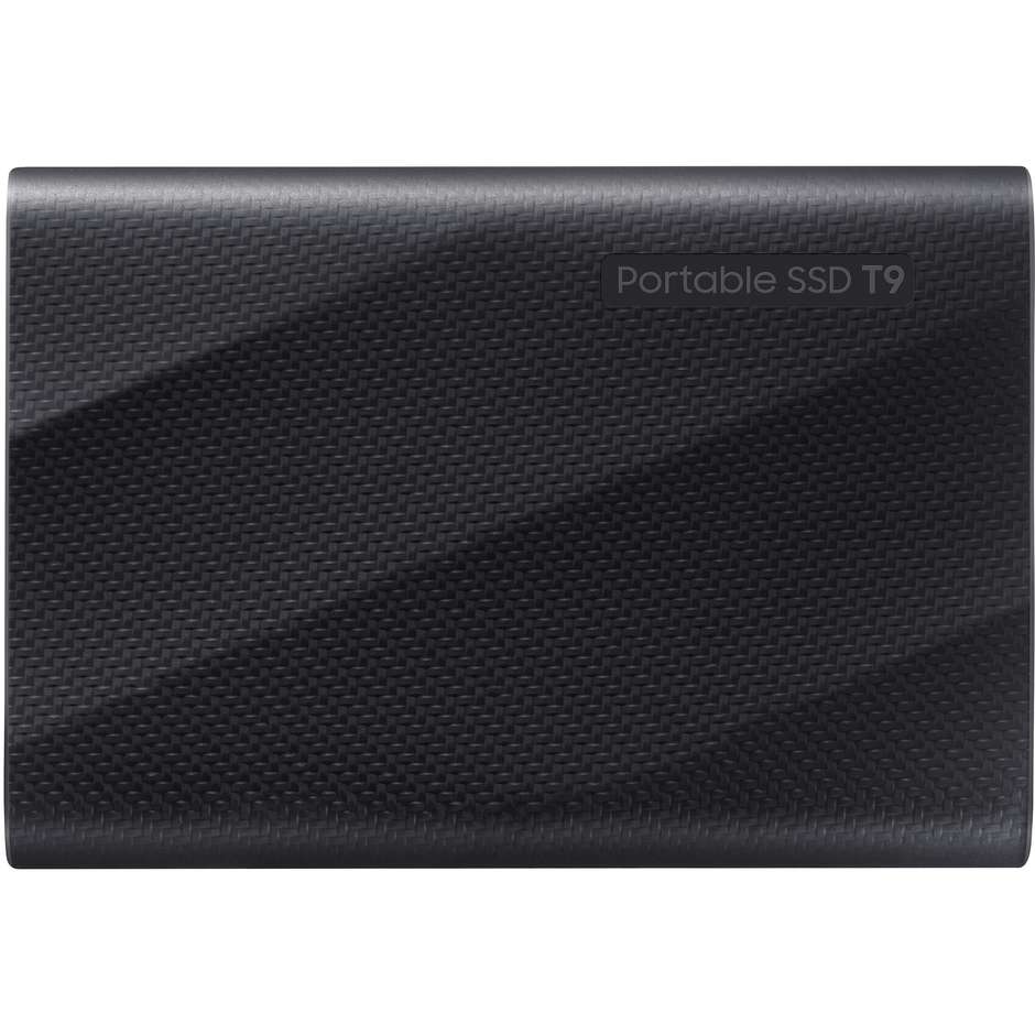 Samsung Portable SSD T9 1 TB USB 3.2 Gen 2x2 fino a 2000 MB/s Rivestimento Antiscivolo Nero