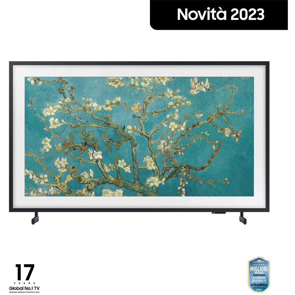 SAMSUNG QE32LS03CB Smart TV 32" QLED Full HD Tizen OS Colore Black