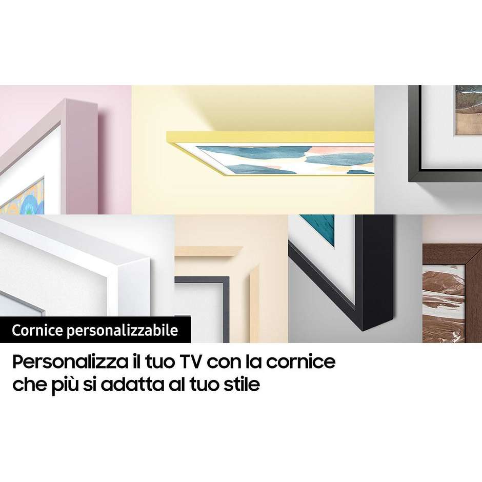 Samsung QE32LS03TCKXZT Smart TV QLED 32" Full HD Wi-Fi DVB-T2 Classe G Nero