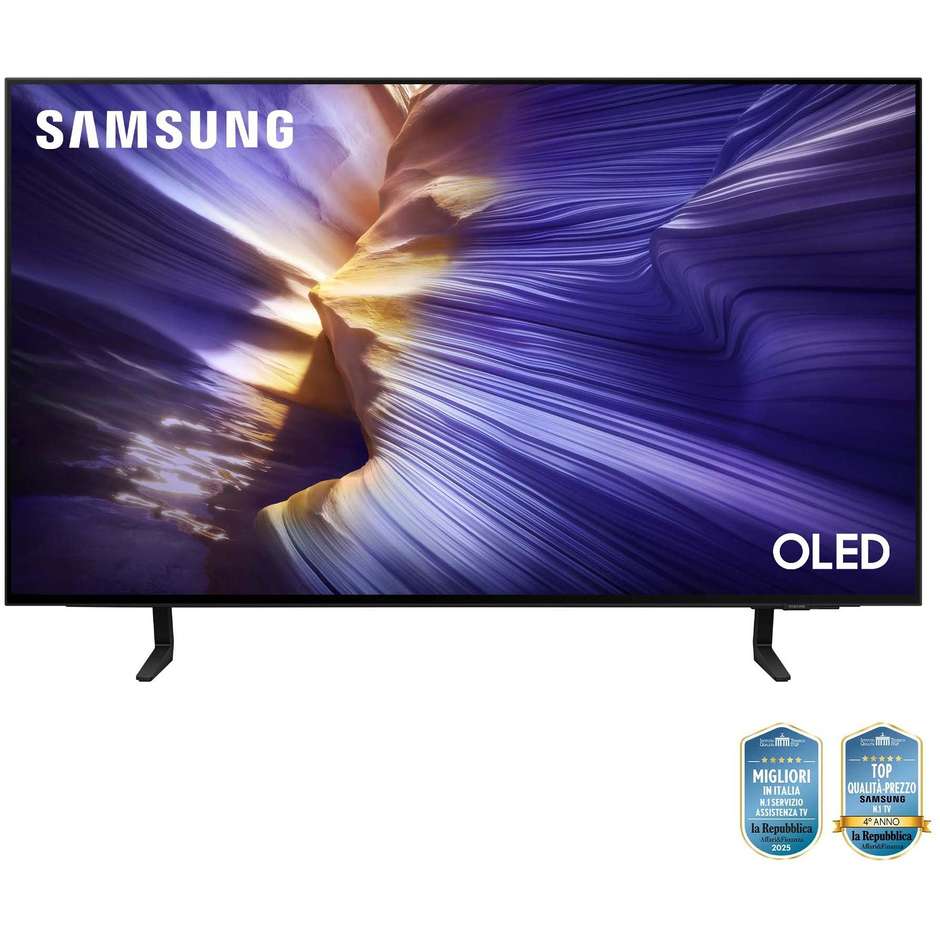Samsung QE42S90FAEXZT Smart TV OLED 42" 4K Ultra HD Wi-Fi DVB-T2 Classe G Nero