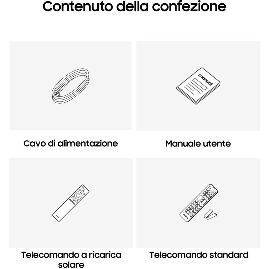 Samsung QE42S90FAEXZT TV OLED 4K Ultra HD Smart TV Wi-Fi Classe G Colore Nero