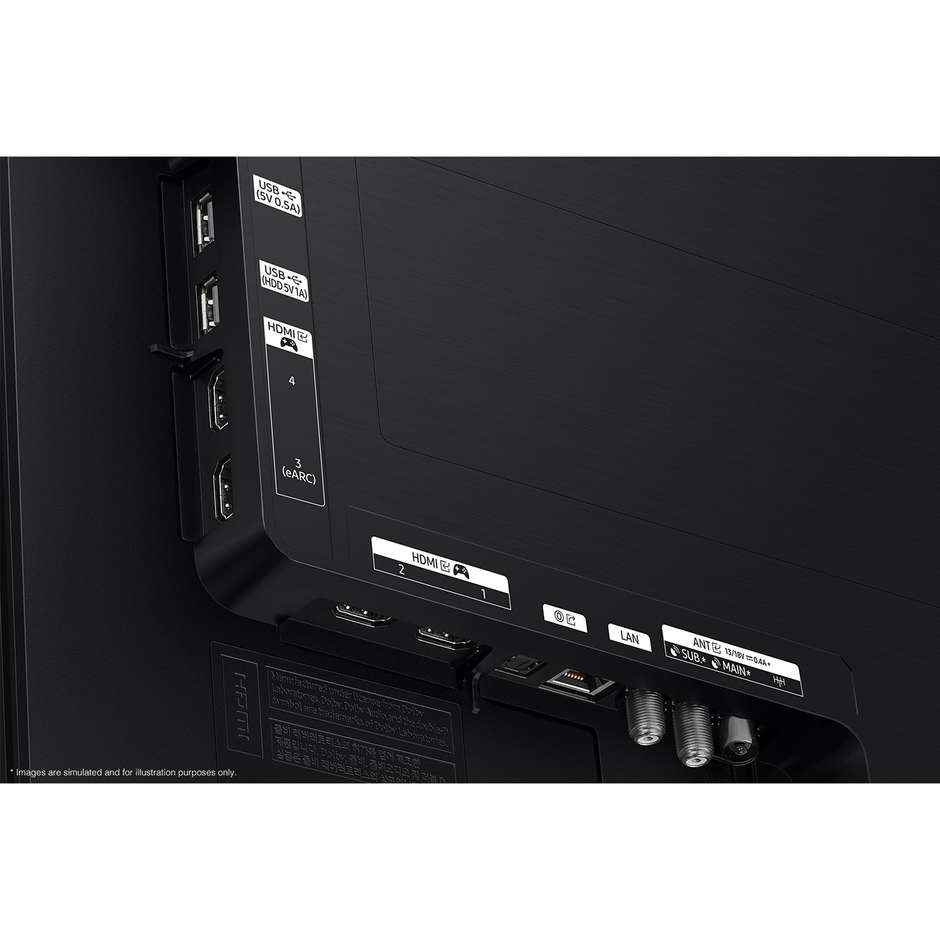 Samsung QE42S90FAEXZT TV OLED 4K Ultra HD Smart TV Wi-Fi Classe G Colore Nero