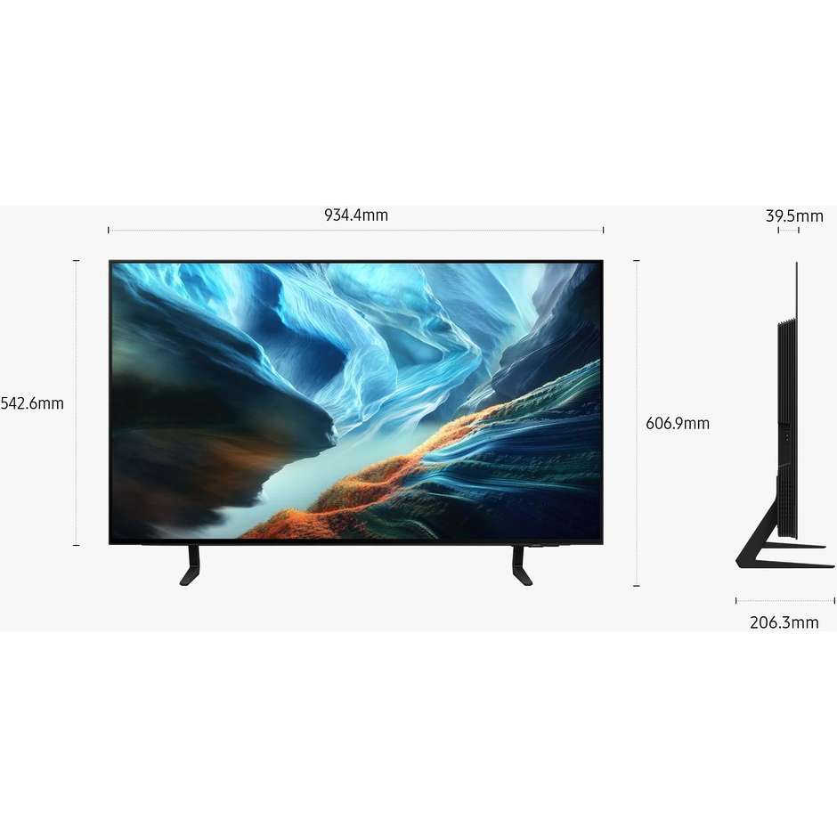Samsung QE42S90HAEXZT Smart TV OLED 42" 4K AI NQ4 Gen3 Glare Free Nero