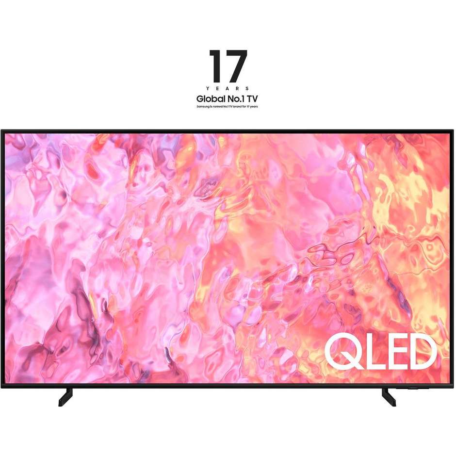 Samsung QE50Q60CAU TV LED 50" 4K Ultra HD Smart TV Wi-Fi Classe E colore cornice nero