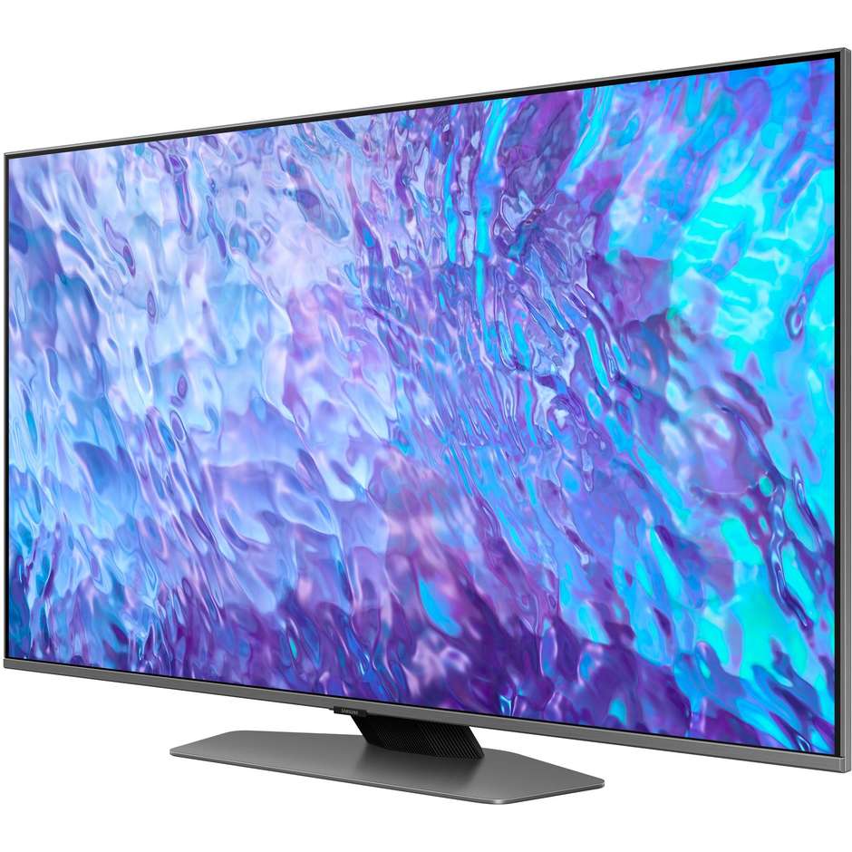Samsung QE50Q80CAT TV LED 50" 4K Ultra HD Smart TV Wi-Fi Classe G colore cornice nero