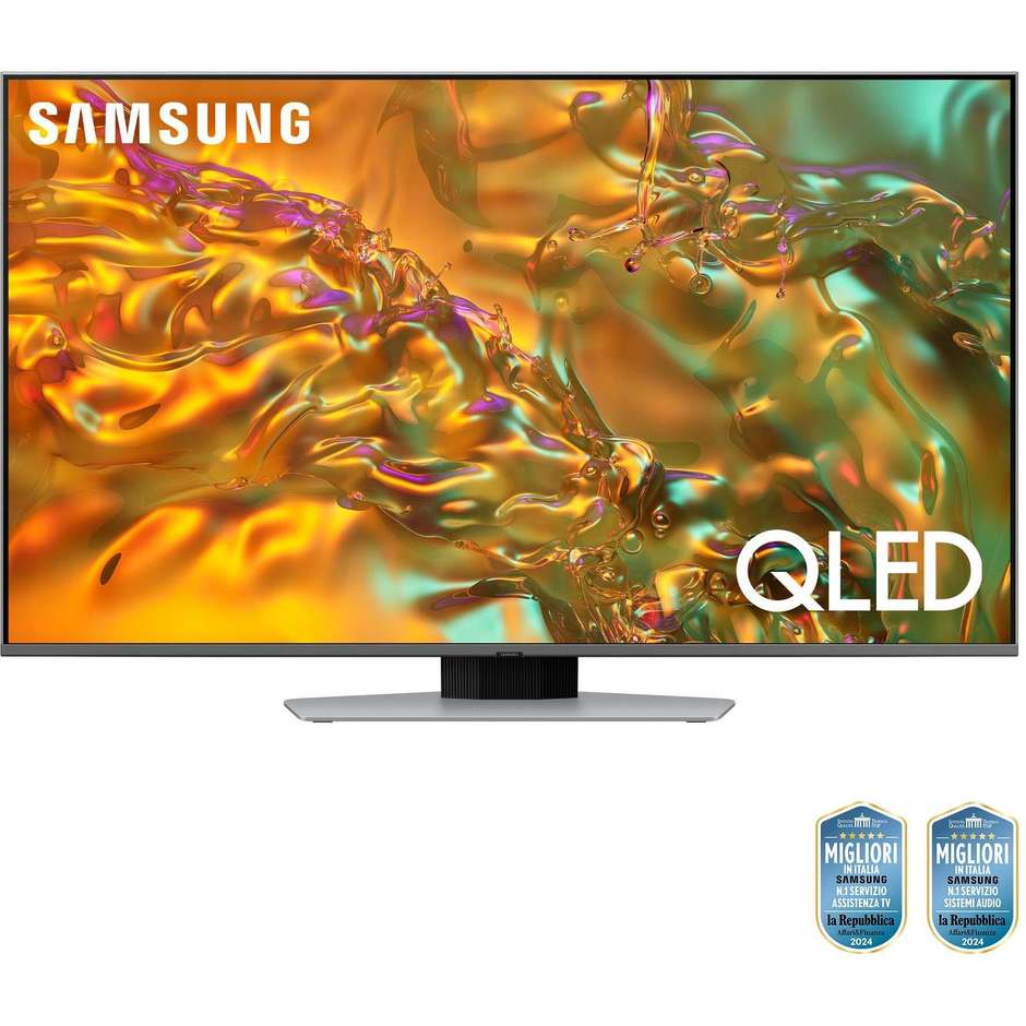 Samsung QE50Q80DATXZT TV QLED 50” 4K Ultra HD Smart TV Wi-Fi Classe G Colore Nero