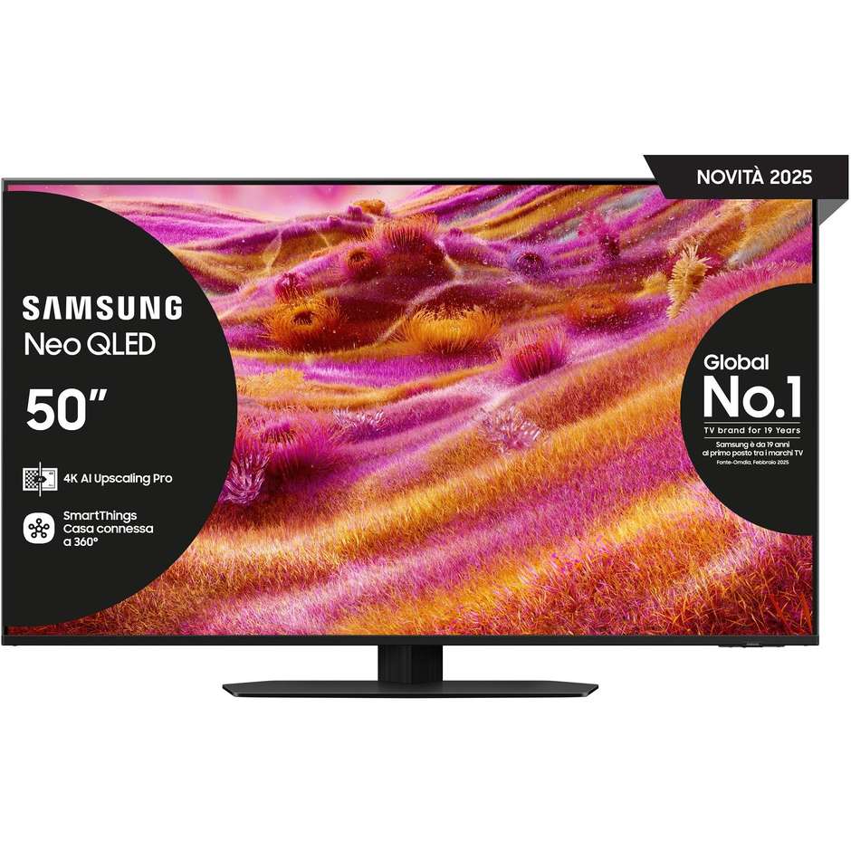 Samsung QE50QN90FATXZT TV Neo QLED 50" 4K Ultra HD Smart TV Wi-Fi Classe F Colore Nero