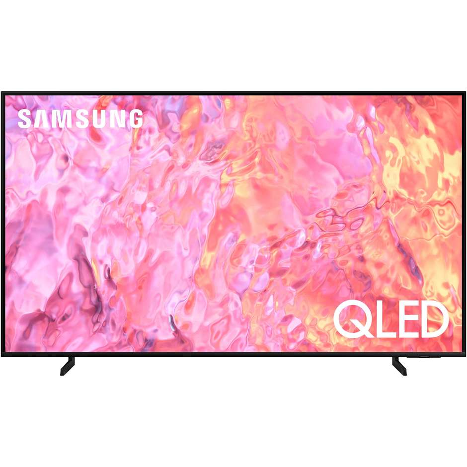 Samsung QE55Q60CAU TV QLED 55" 4K Ultra HD Smart TV Wi-Fi Classe F colore cornice nero