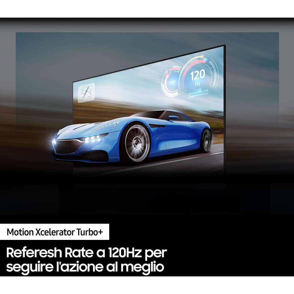 Samsung QE55Q70BAT Tv QLED 65" 4K Ultra HD Smart TV Wi-Fi Classe G Colore cornice Grigio