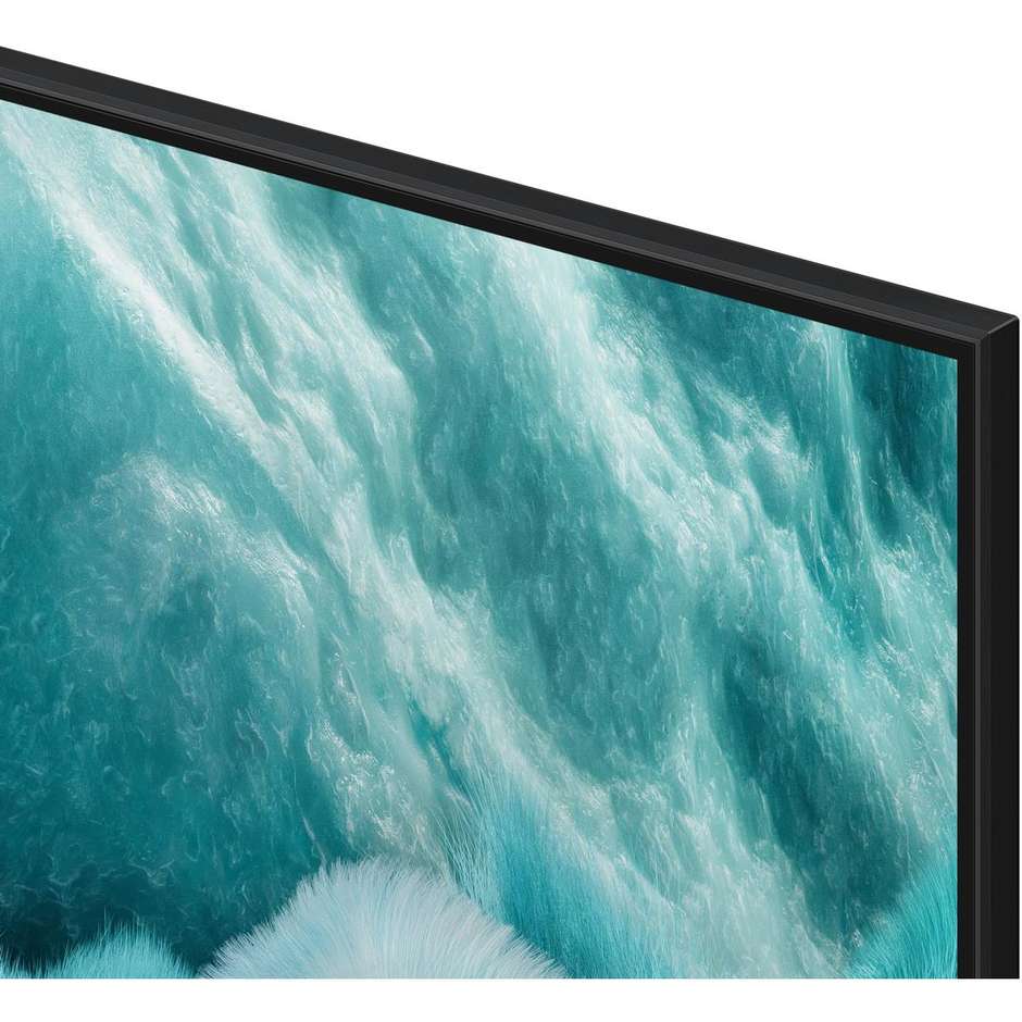 Samsung QE55Q7F5AUXZT Smart TV QLED 55" 4K Ultra HD Wi-Fi DVB-T2 Classe G Nero