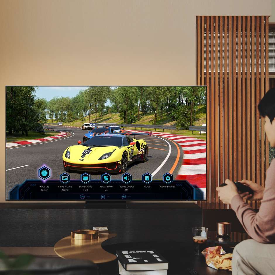 SAMSUNG QE55QN90BA Smart TV 55" Neo QLED 4K Ultra HD Tizen OS Colore Black