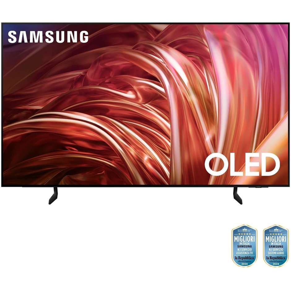 Samsung QE55S85DAEXZT Tv OLED 55" 4K Ultra HD Smart Tv Wi-Fi Classe G Colore Nero