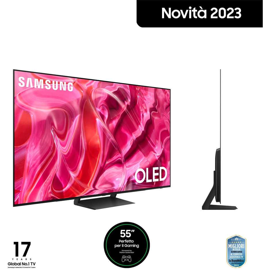 Samsung QE55S90CAT TV OLED 55" 4K Ultra HD Smart TV Wi-Fi Classe G colore cornice nero
