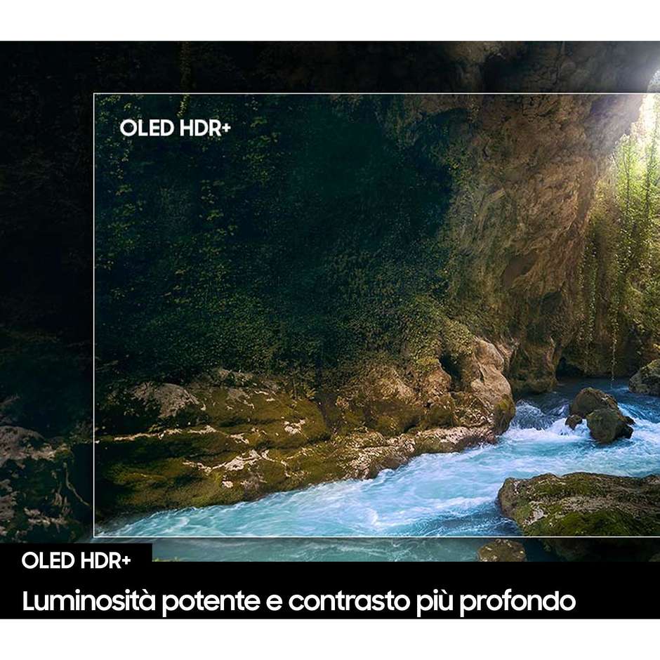 SAMSUNG QE55S90FAEXZT Smart TV 55" OLED 4K Ultra HD Tizen OS Colore Black